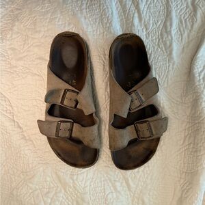 Birkenstock Arizona Sandals - Taupe